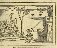 An illustration from Cosmographia Petri Apiani, (1574)