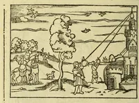 An illustration from Cosmographia Petri Apiani, (1574)