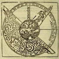 An illustration from Cosmographia Petri Apiani, (1574)