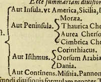 An illustration from Cosmographia Petri Apiani, (1574)