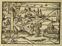 An illustration from Cosmographia Petri Apiani, (1574)