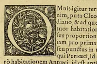 An illustration from Cosmographia Petri Apiani, (1574)