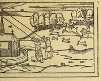 An illustration from Cosmographia, siue descriptio vniuersi orbis, (1584)