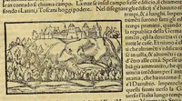 An illustration from Cosmographia vniuersale, nella quale secondo che n'hanno parlato : ipiu veraci scrittori, son designati i siti di tutti gli paësi. I siti de tutte le parti del mondo habitabile, & le proprie doti: le tauole topographice delle regioni ... (1575)