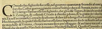 An illustration from Cosmographia vniuersale, nella quale secondo che n'hanno parlato : ipiu veraci scrittori, son designati i siti di tutti gli paësi. I siti de tutte le parti del mondo habitabile, & le proprie doti: le tauole topographice delle regioni ... (1575)
