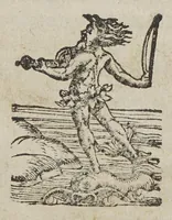 An illustration from Cosmographicae disciplinae compendium, in suum finem, hoc est ad Diuinae Prouidentiae certissimam demonstrationem conductum. : addita est rerum toto in orbe gestarum synopsis. Item, quot, quantaeq[ue] Christianarum gentium nationes, nobis hactenus incognitae, in vniuerso sint, quae à nostro orbe lumen euangelij sibi restitutum iri credunt. (1561)