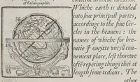 Picture 3 of 19 from The cosmographical glasse, conteinyng the pleasant principles of cosmographie, geographie, hydrographie, or nauigation. (1559), leaf 25
