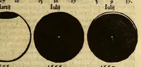 Picture 18 of 30 from Cosmographicus liber Petri Apiani mathematici, (1529), leaf 39