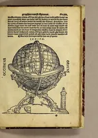 An illustration from Cosmographie, oft Beschrijuinghe der gheheelder werelt van Petrus Apianus, derdewerf ghecorrigeert van Gemma Frisio ... Metten zeecompasse ende anderen boecxkens byden selve[n] Gemma daer toegedaen (1561)