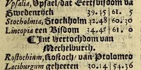 Picture 15 of 24 from Cosmographie, oft Beschrijuinghe der gheheelder werelt van Petrus Apianus, derdewerf ghecorrigeert van Gemma Frisio ... Metten zeecompasse ende anderen boecxkens byden selve[n] Gemma daer toegedaen (1561), leaf 85