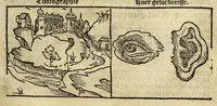 Picture 3 of 32 from Cosmographie, oft Beschrijuinghe der geheelder werelt van Petrus Apianus. derdwerf nu ghecorrigeert van Gemma Frisio ... Metten zeecompasse ende anderen boecxkens byden selve[n] Gemma daer toegedaen (1553), leaf 13