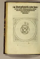 Picture 23 of 32 from Cosmographie, oft Beschrijuinghe der geheelder werelt van Petrus Apianus. derdwerf nu ghecorrigeert van Gemma Frisio ... Metten zeecompasse ende anderen boecxkens byden selve[n] Gemma daer toegedaen (1553), leaf 138