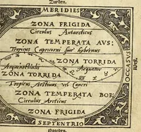 Picture 5 of 32 from Cosmographie, oft Beschrijuinghe der geheelder werelt van Petrus Apianus. derdwerf nu ghecorrigeert van Gemma Frisio ... Metten zeecompasse ende anderen boecxkens byden selve[n] Gemma daer toegedaen (1553), leaf 19