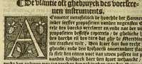 Picture 13 of 32 from Cosmographie, oft Beschrijuinghe der geheelder werelt van Petrus Apianus. derdwerf nu ghecorrigeert van Gemma Frisio ... Metten zeecompasse ende anderen boecxkens byden selve[n] Gemma daer toegedaen (1553), leaf 58