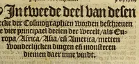 An illustration from Cosmographie, oft Beschrijuinghe der geheelder werelt van Petrus Apianus. derdwerf nu ghecorrigeert van Gemma Frisio ... Metten zeecompasse ende anderen boecxkens byden selve[n] Gemma daer toegedaen (1553)