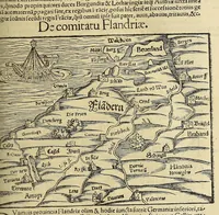 An illustration from Cosmographiæ uniuersalis lib. VI. in quibus iuxta certioris fidei scriptorum traditionem describuntur, omnium habitabilis orbis partium situs, propriæq[ue] dotes. regionum topographicæ effigies ... (1554)