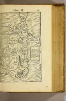 An illustration from Cosmographiæ uniuersalis lib. VI. in quibus iuxta certioris fidei scriptorum traditionem describuntur, omnium habitabilis orbis partium situs, propriæq[ue] dotes. regionum topographicæ effigies ... (1554)