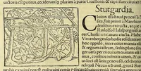 An illustration from Cosmographiæ uniuersalis lib. VI. in quibus iuxta certioris fidei scriptorum traditionem describuntur, omnium habitabilis orbis partium situs, propriæq[ue] dotes. regionum topographicæ effigies ... (1554)