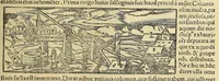 An illustration from Cosmographiæ uniuersalis lib. VI. in quibus iuxta certioris fidei scriptorum traditionem describuntur, omnium habitabilis orbis partium situs, propriæq[ue] dotes. regionum topographicæ effigies ... (1554)