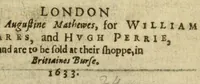 An illustration from The costlie whore : a comicall historie, acted by the Companie of the Revels. (1633)