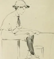An illustration from Costume design and illustration (1918)