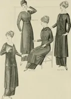 An illustration from Costume design and illustration (1918)