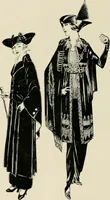 An illustration from Costume design and illustration (1918)