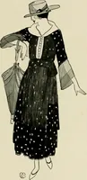 An illustration from Costume design and illustration (1918)