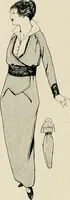 An illustration from Costume design and illustration (1918)