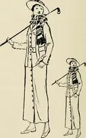 An illustration from Costume design and illustration (1918)