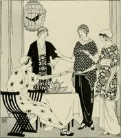 An illustration from Costume design and illustration (1918)