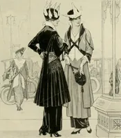 An illustration from Costume design and illustration (1918)