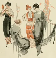 An illustration from Costume design and illustration (1918)