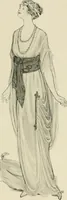 An illustration from Costume design and illustration (1918)