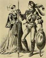 An illustration from Costume design and illustration (1918)