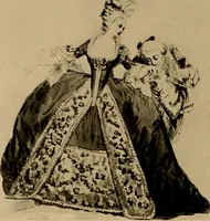 An illustration from Costume design and illustration (1918)