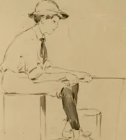 An illustration from Costume design and illustration (1918)