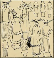 An illustration from Costume design and illustration (1918)