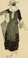 An illustration from Costume design and illustration (1918)
