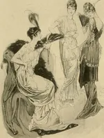 An illustration from Costume design and illustration (1918)