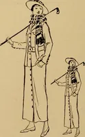 An illustration from Costume design and illustration (1918)