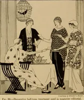 An illustration from Costume design and illustration (1918)