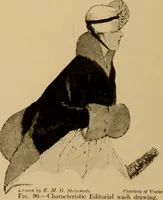 An illustration from Costume design and illustration (1918)