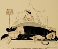 An illustration from Costume design and illustration (1918)