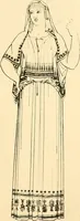 An illustration from The costume of the ancients (1875)