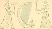 An illustration from The costume of the ancients (1875)