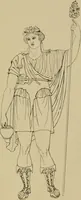 An illustration from The costume of the ancients (1875)