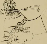 An illustration from The costume of the ancients (1875)