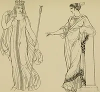 An illustration from The costume of the ancients (1875)