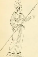 An illustration from Costume of the ancients (1812)